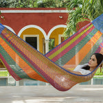 King Size Cotton Hammock in Mexicana