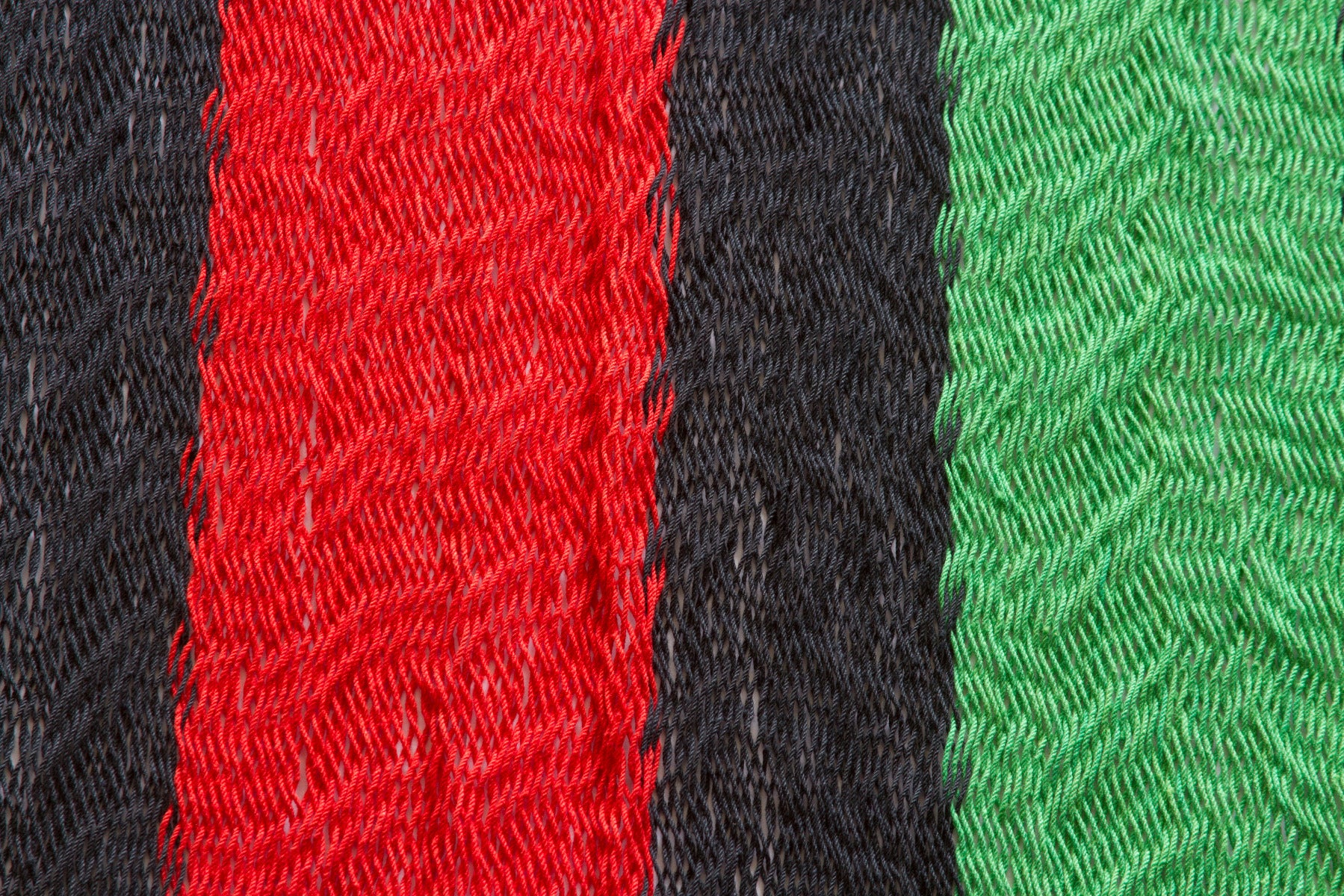 Queen Size Cotton Hammock in Rasta