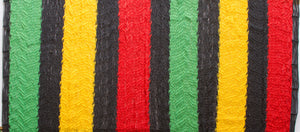 Queen Size Cotton Hammock in Rasta