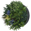 UV Lavender Fields 60cm Green Wall Disc (Black)
