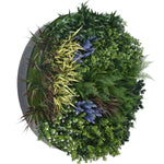 UV Lavender Fields Green Wall Disc (Black) 100cm 