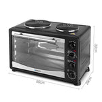 Devanti 34L Portable Convection Oven - Black