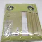 Lime Green Eyelet Blockout Curtain 140x221cm