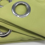 Lime Green Eyelet Blockout Curtain 140x221cm