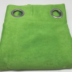 Apple Lime Green Blockout Eyelet Curtain 140x221cm