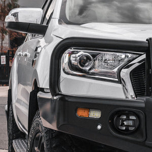 Pair Led Fog & Drl Lights Kit Upgrade For Arb Summit Bull Bar