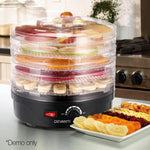 Devanti Food Dehydrator with 5 Trays - Black