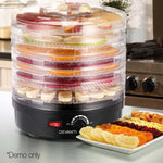 Devanti Food Dehydrator with 7 Trays - Black