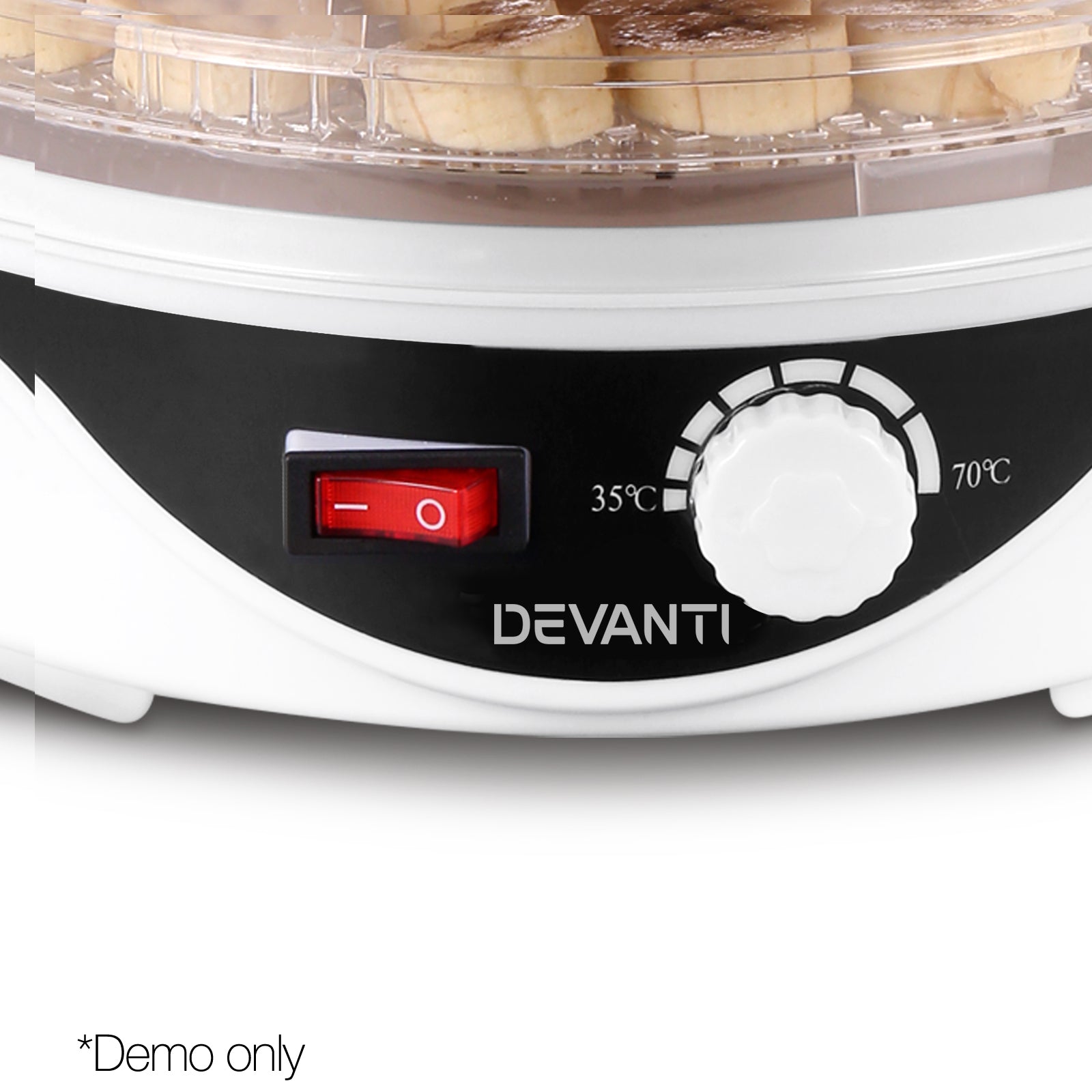 Devanti Food Dehydrator with 7 Trays - White