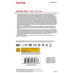 SDSDUNB-016G: SANDISK 16GB SDHC Class 10 Ultra  48MB/S