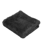 Artiss 140x200cm Ultra Soft Shaggy Rug Large Floor Carpet Anti-slip Area Rugs Black