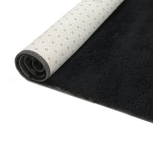 Artiss 140x200cm Ultra Soft Shaggy Rug Large Floor Carpet Anti-slip Area Rugs Black