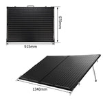 Folding Solar Panel Kit 18V 250W Mono Caravan Boat Camping charging ATEM POWER