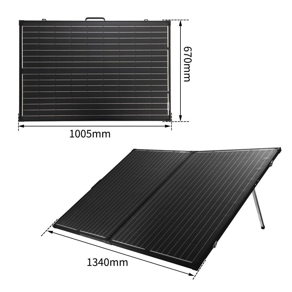 Folding Solar Panel Kit 18V 300W Mono Caravan Boat Camping charging ATEM POWER