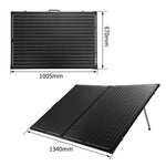 Folding Solar Panel Kit 18V 300W Mono Caravan Boat Camping charging ATEM POWER