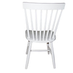 Simple Living Ari Rubberwood White Set of 2 Dining Chairs