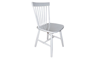 Simple Living Ari Rubberwood White Set of 2 Dining Chairs