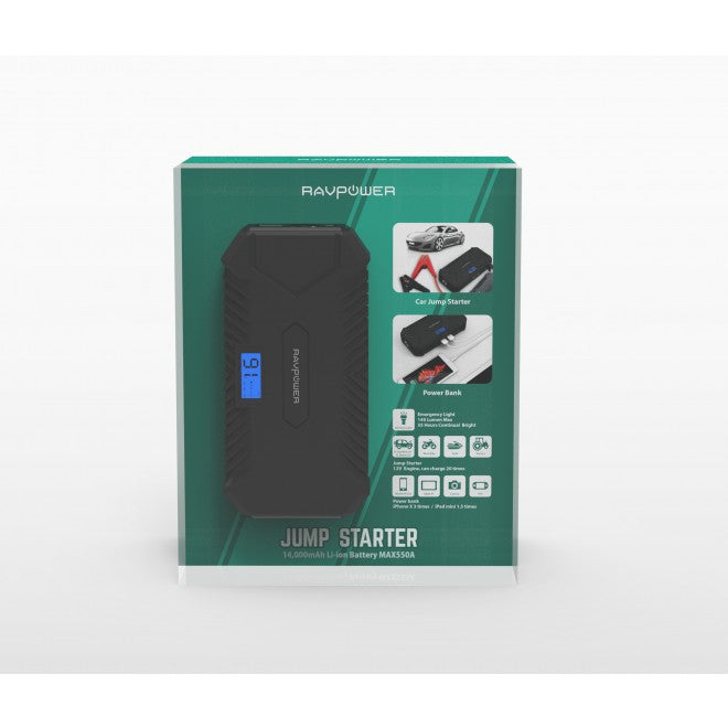 RAVPower 14000mAh Element Car Jump Starter & Power Bank