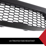 Front Grill Grille ABS Matt Black Fit Toyota Hilux Revo SR SR5 TRD 2015-2017