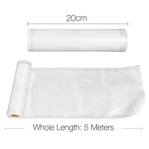 5 Star Chef Set of 10 Food Sealer Rolls 20cm 28cm