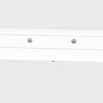 TV Stand Elisha High Gloss Entertainment storage Unit - White