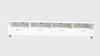 TV Stand Elisha High Gloss Entertainment storage Unit - White
