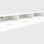 TV Stand Elisha High Gloss Entertainment storage Unit - White