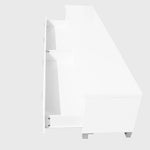 TV Stand Elisha High Gloss Entertainment storage Unit - White