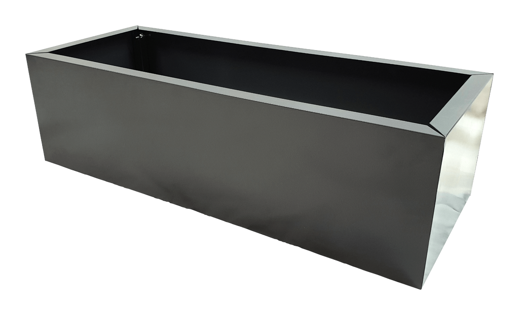 Grey Metal Planter Small