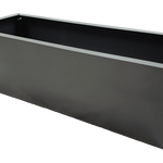 Grey Metal Planter Small