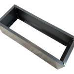 Grey Metal Planter Small