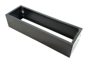 Grey Metal Planter Medium