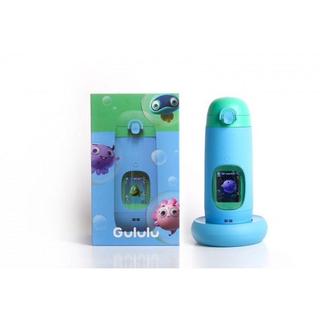 GULULU TALK THE INTERACTIVE SMART WATER BOTTLE & HEALTH TRACKER FOR KIDS BLUE