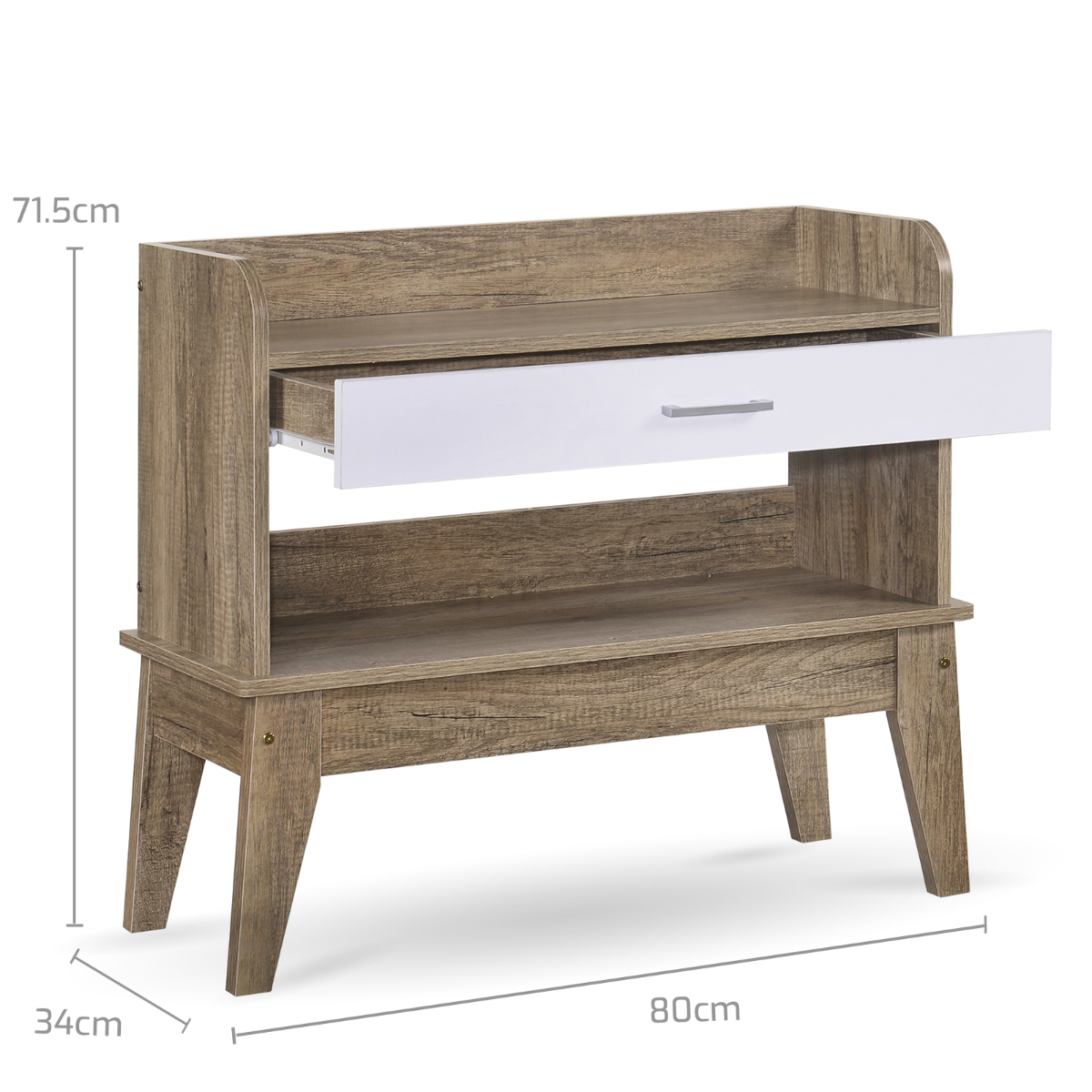 Console hallway Table Oak