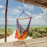 Mexican Hammock Swing Chair Rainbow