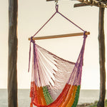 Mexican Hammock Swing Chair Rainbow