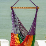 Mexican Hammock Swing Chair Rainbow