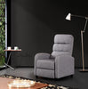 Luxury Fabric Recliner Chair - Grey