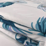 Queen Size 3pcs Tropical Plant Quilt Cover Set