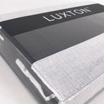 King Size 3pcs Black White Striped Quilt Cover Set