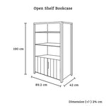 Alice Open Shelf Bookcase