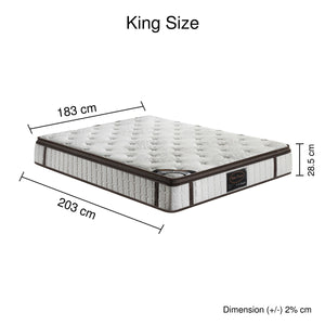 Exclusive Eurotop Roll Mattress King