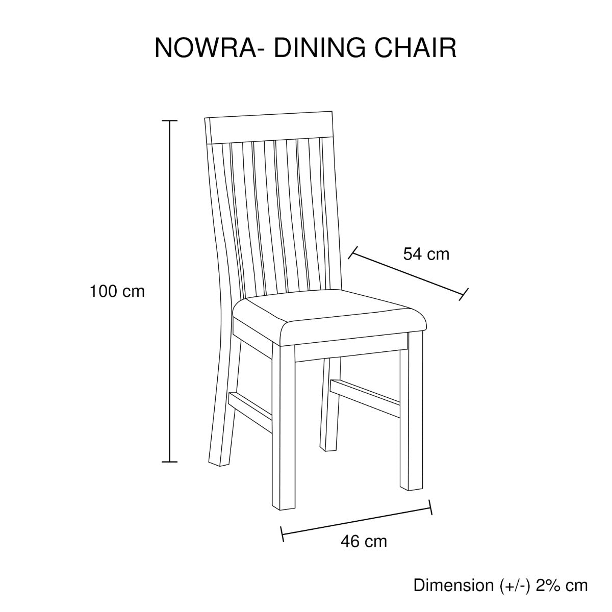 Pu Seat Dining Chair