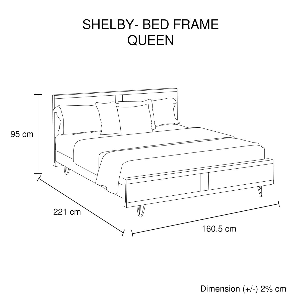 Shelby Queen Bed