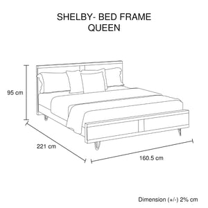 Shelby Queen Bed