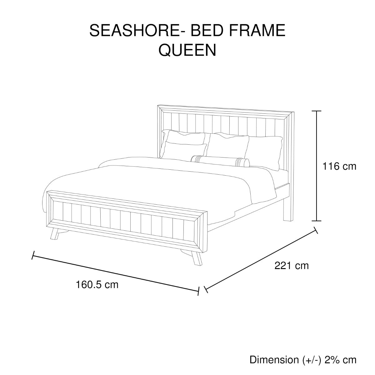 Seashore Queen Bed