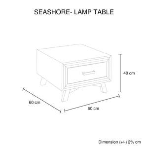 Seashore Lamp Table 1 Drawer