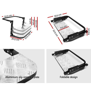 Capacity Adjustable Wheel Step 200kg