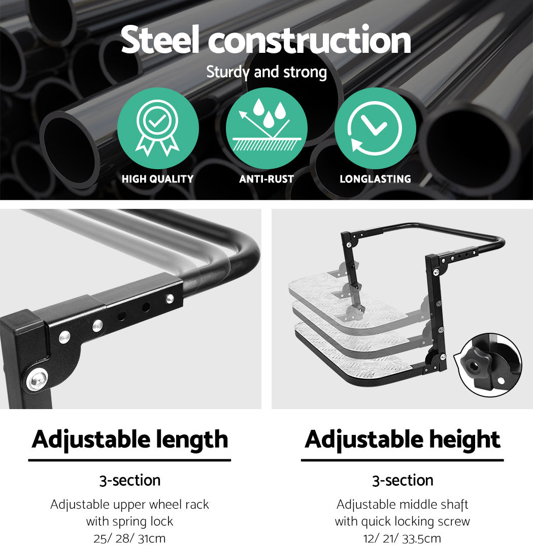 Capacity Adjustable Wheel Step 200kg