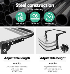 Capacity Adjustable Wheel Step 200kg